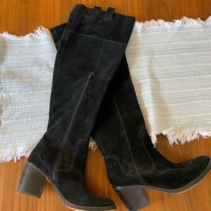 Seychelles suede knee high boots, size 8
